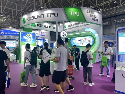Koslen® TPU tỏa sáng tại Triển lãm Quốc tế Ngành Nhựa và Cao su Châu Á Thái Bình Dương, thu hút sự chú ý lớn tại gian hàng S3C195